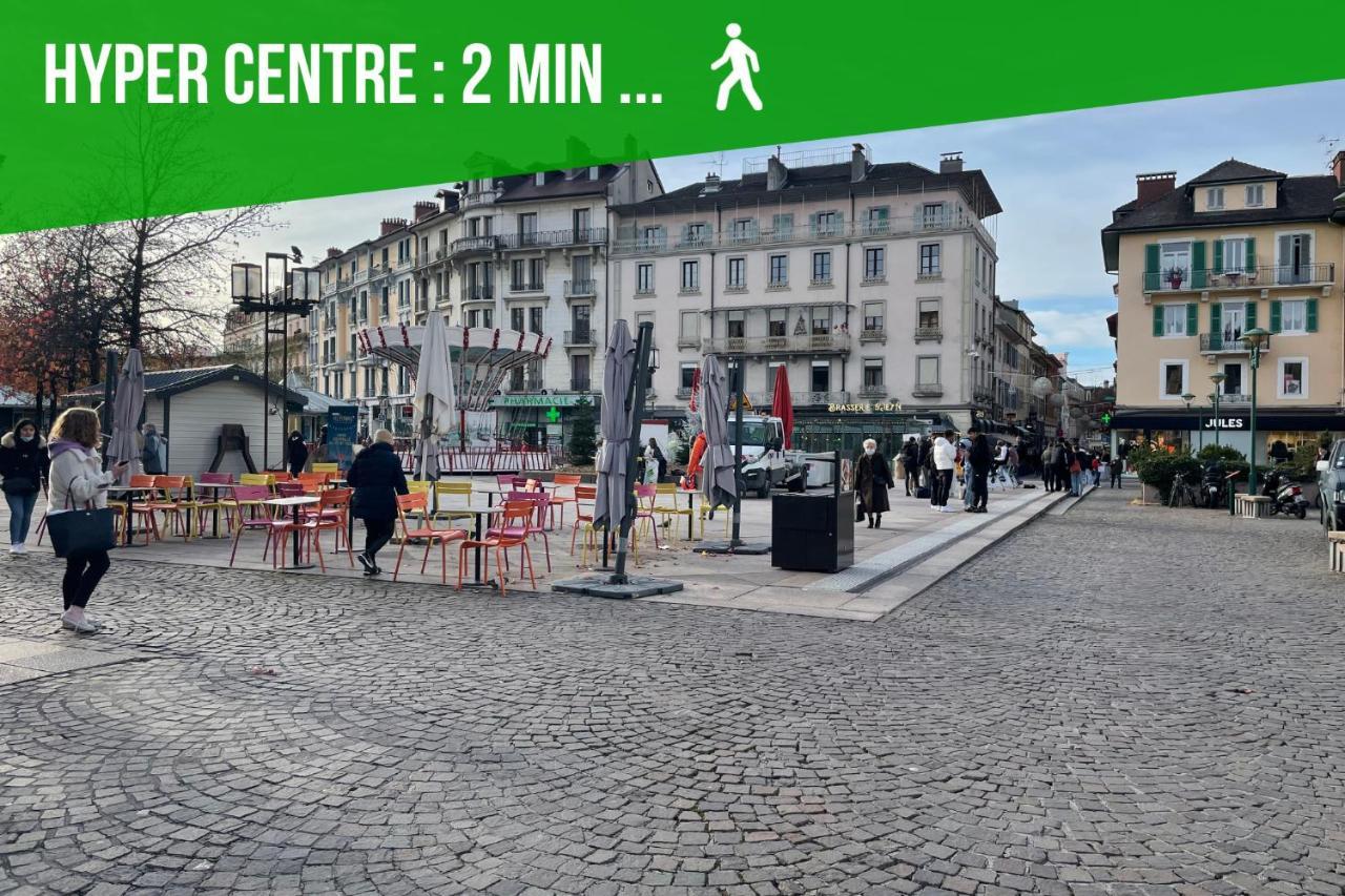 Viva Leman- Hypercentre - Vue Panoramique- Parking - Wifi Appartement Thonon-les-Bains Buitenkant foto